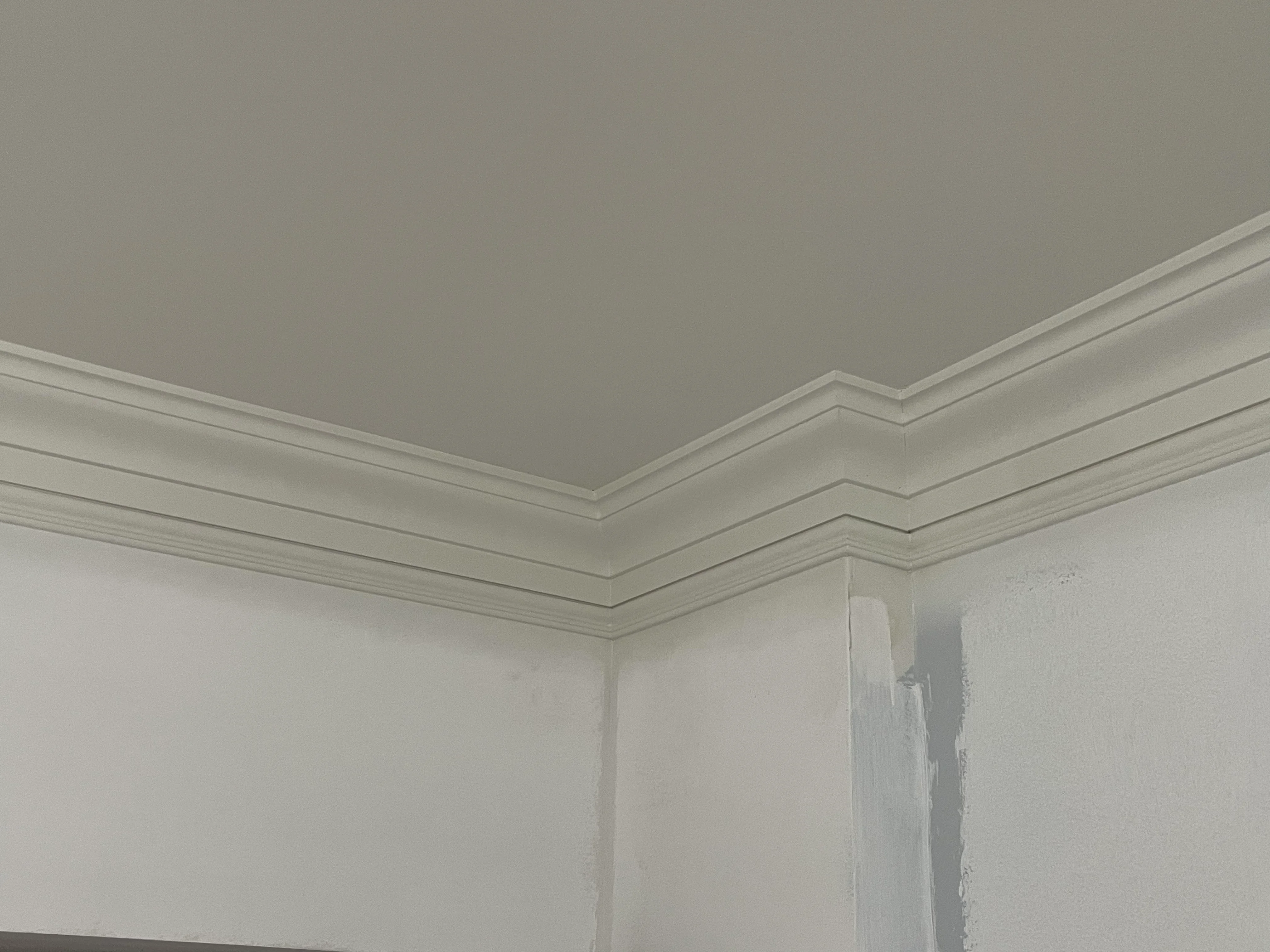 Precision crown molding installed by Gerhard and Sons finish carpenters
